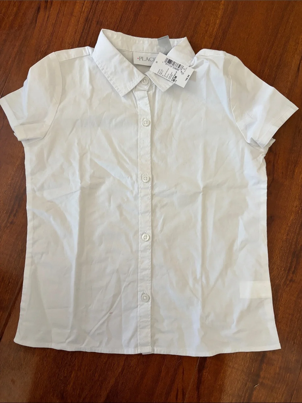 The Children's Place White Button-Down School Shirt Pair